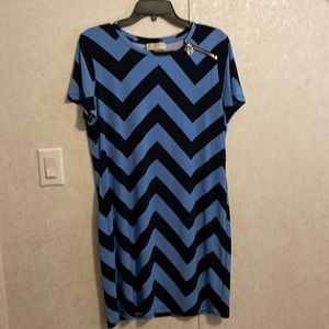 MICHAEL KORS Dress Cheveron